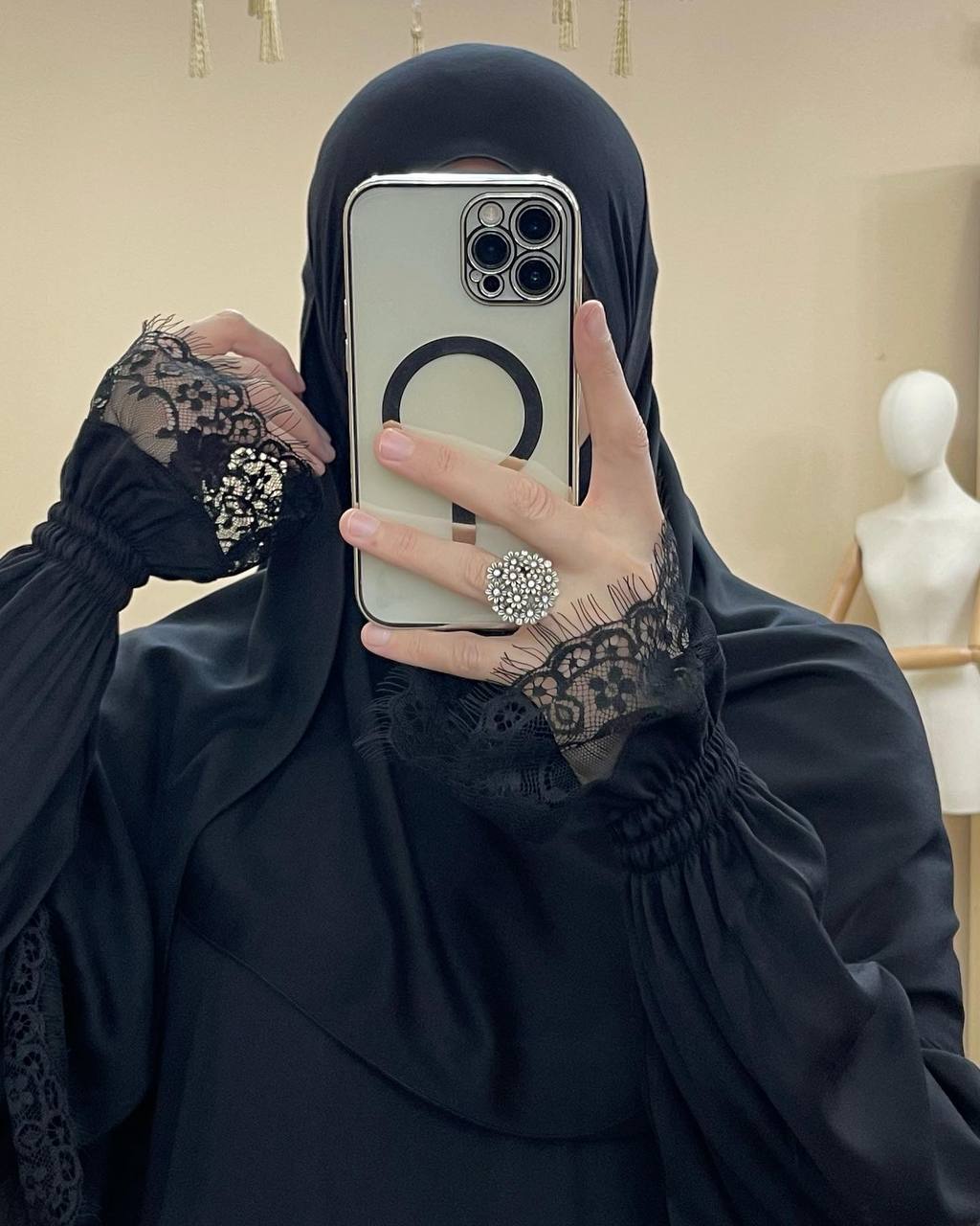 Prachtige abaya en gebedsjurk
